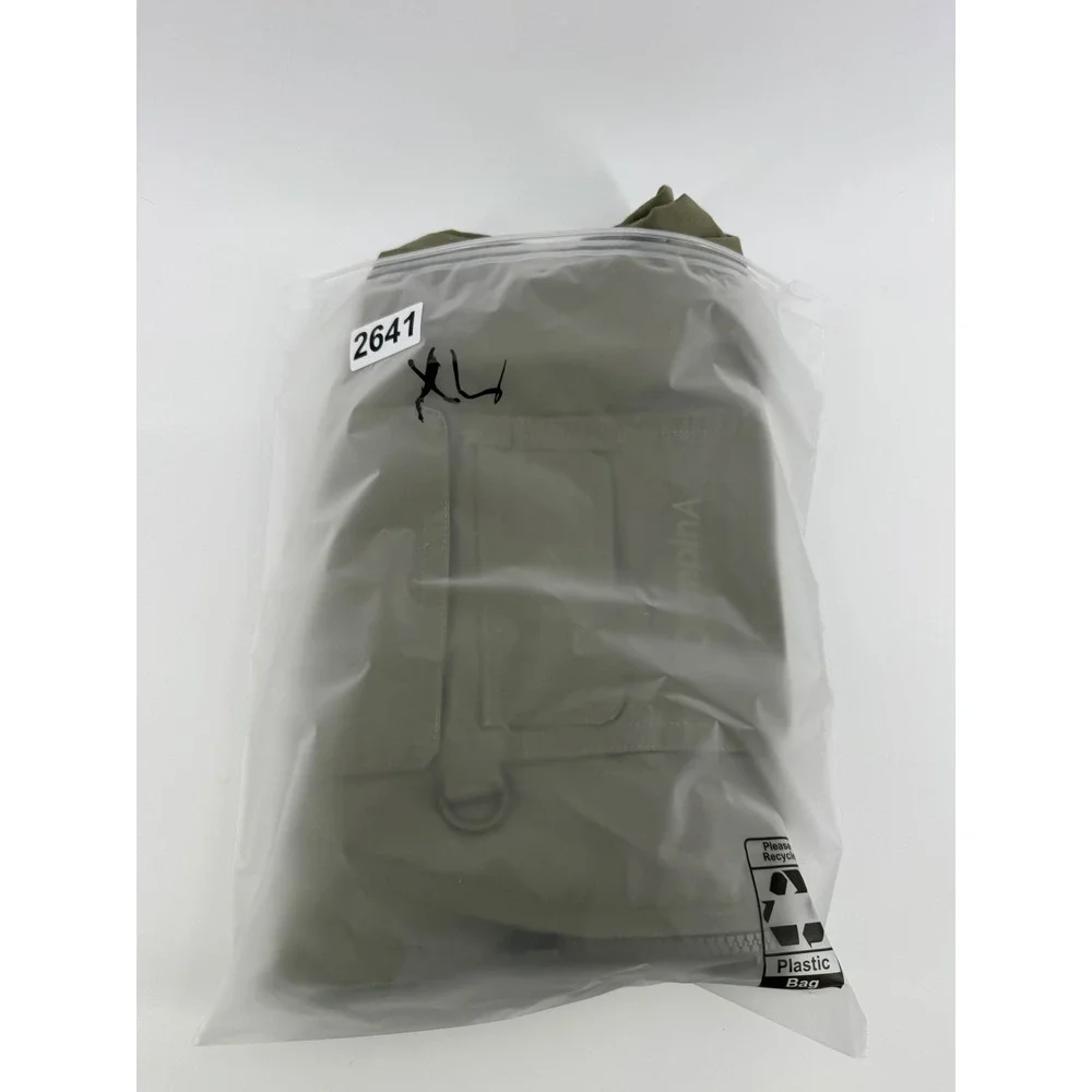 Olympina Utility Fishing Vest XL Cotton Blend Olive Green Multi-Pocket Gorpcore